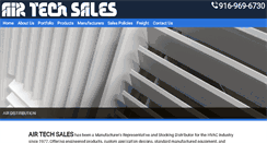 Desktop Screenshot of airtechsales.com